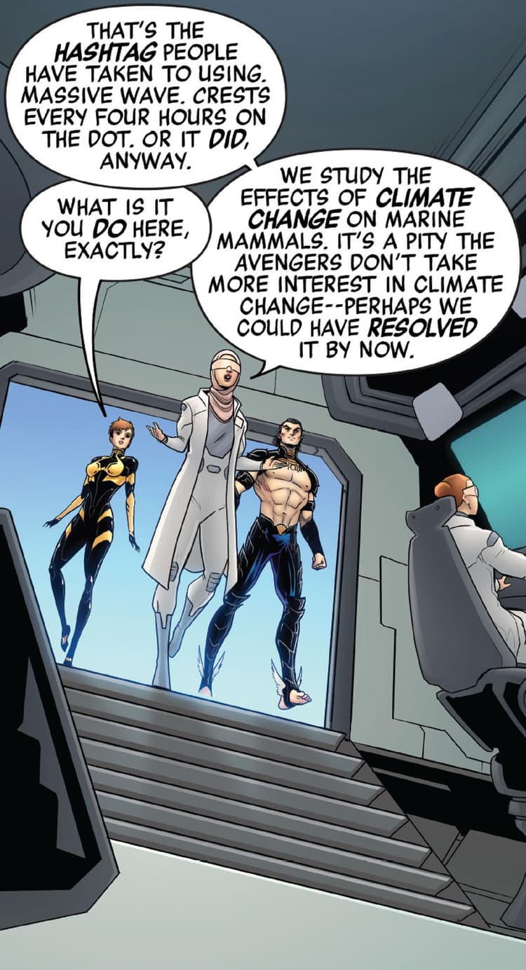 Preview panels from AVENGERS UNLIMITED INFINITY COMIC (2022) #39.