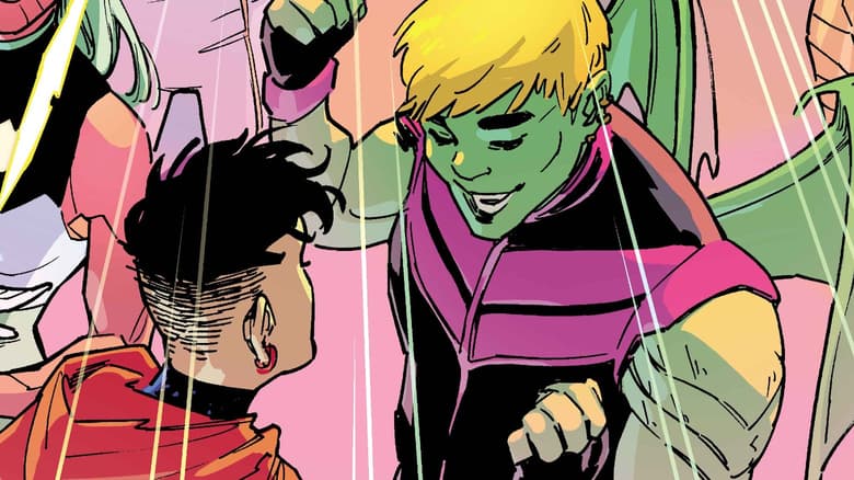 Wiccan and Hulkling cover by Amy Reeder