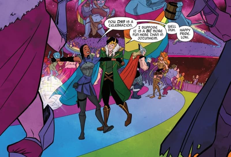 MARVEL'S VOICES: PRIDE (2022) #1 panel by Ira Madison III and Lorenzo Susi