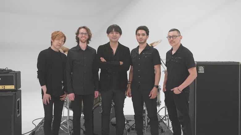 Executive Producer Shota Nakama (center) and Bandmates