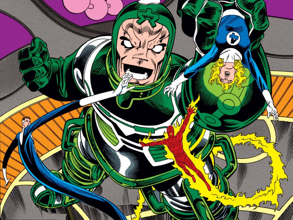 FANTASTIC FOUR (1961) #283 cover by John Byrne, Jerry Ordway, and Glynis Oliver