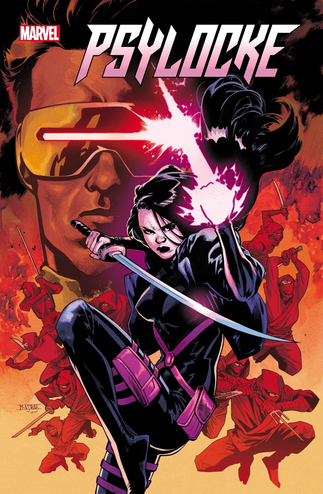 PSYLOCKE (2024) #1 Cover by Mahmud Asrar