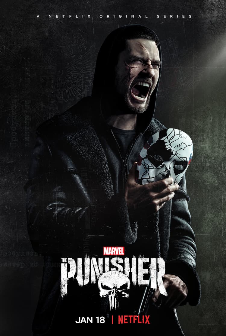 Marvel's The Punisher Season 2 Billy Russo (Ben Barnes) Poster