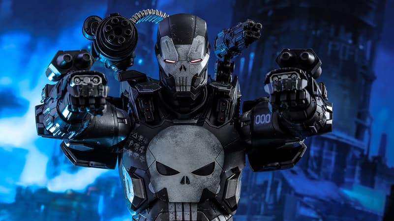 Sideshow Releasing The Punisher War Machine Hot Toys Figure | Marvel