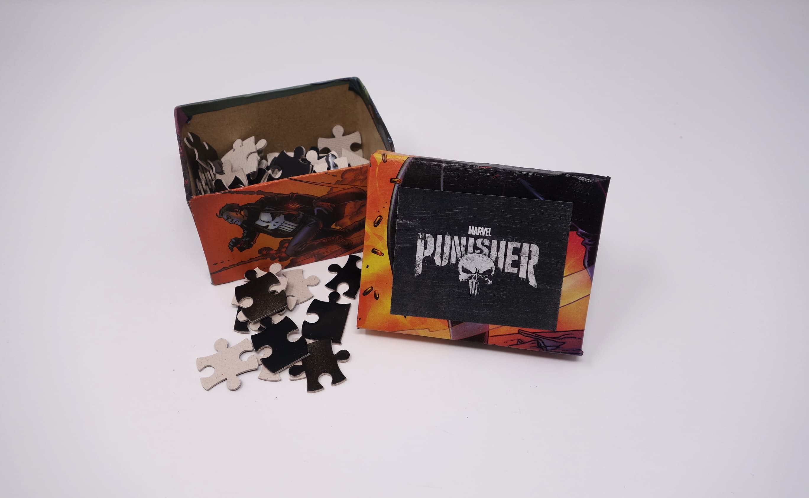 DIY Punisher Jigsaw Puzzle Craft 