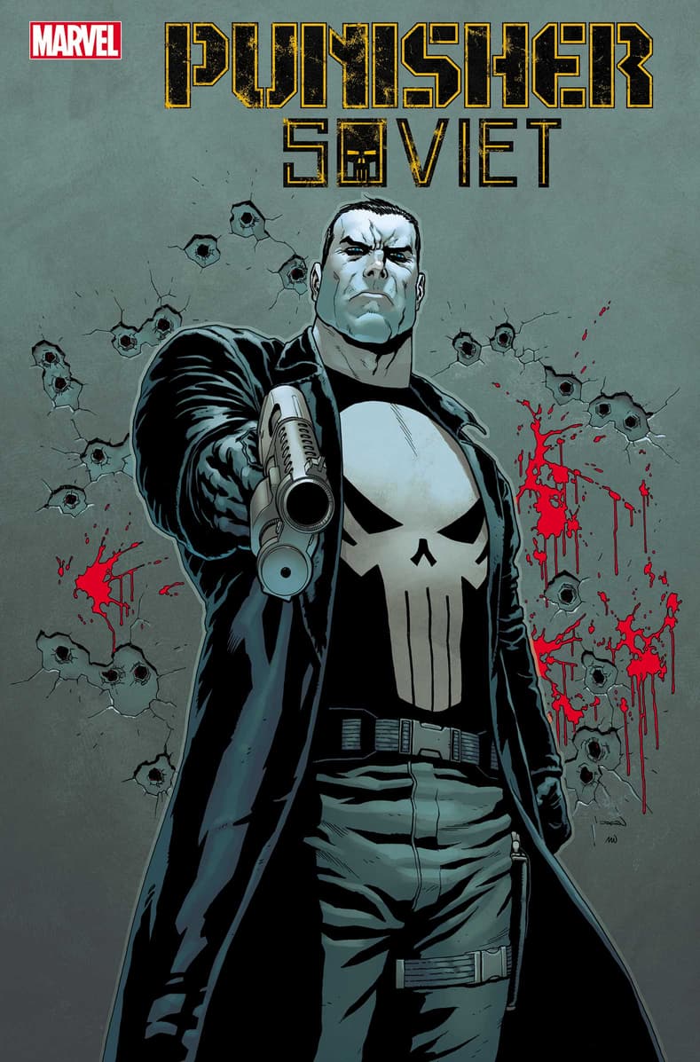 Jacen Burrows Punisher Soviet #1 Variant Cover