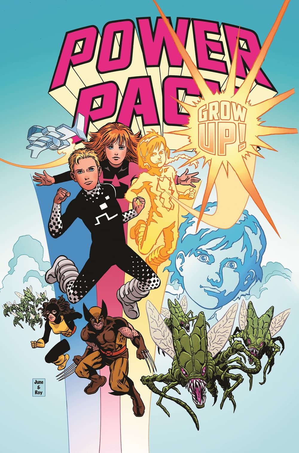 POWER PACK: GROW UP! #1 cover by June Brigman and Roy Richardson