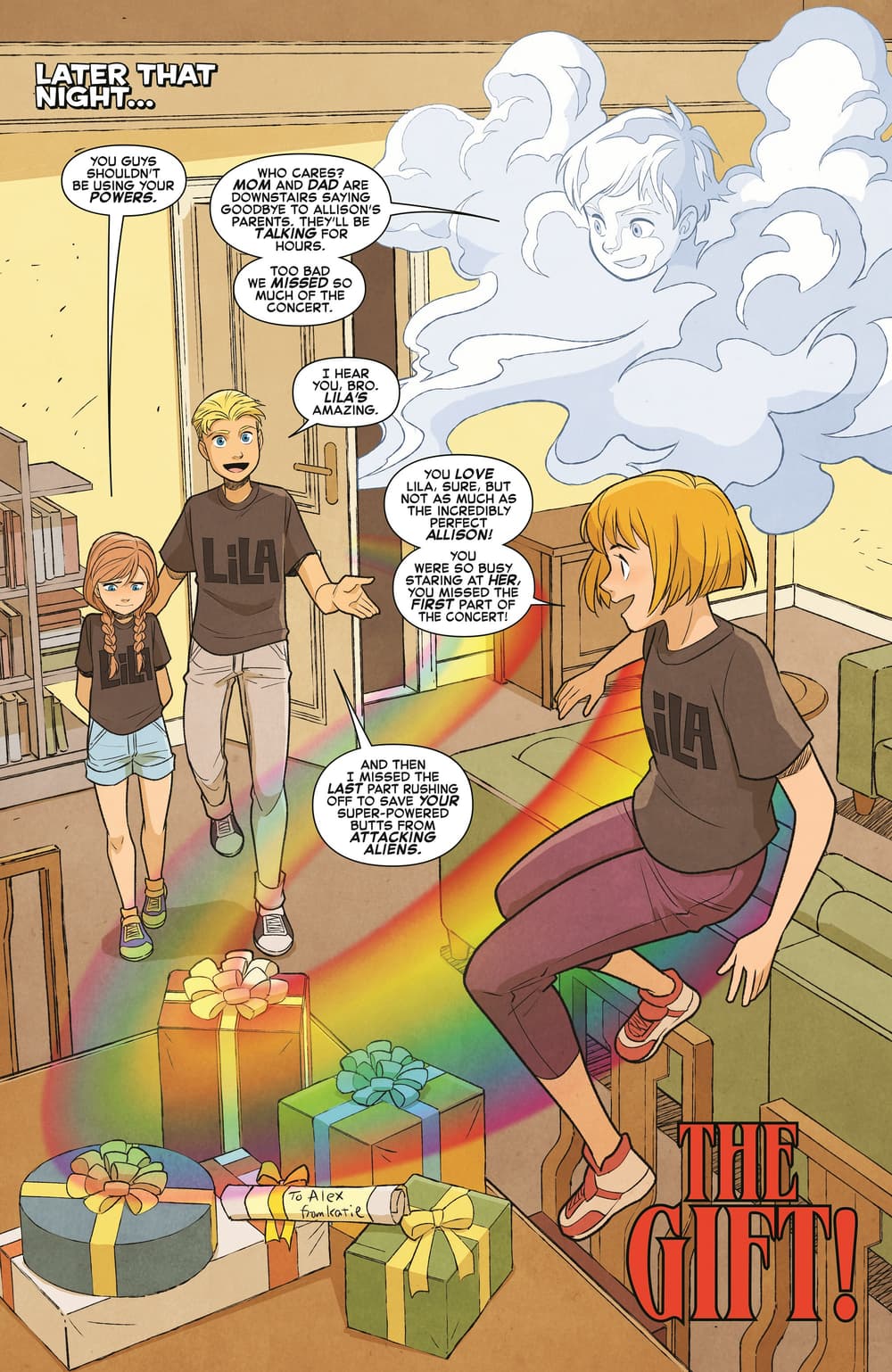 POWER PACK: GROW UP! #1 interiors by June Brigman, Tamra Bonvillain, and Roy Richardson