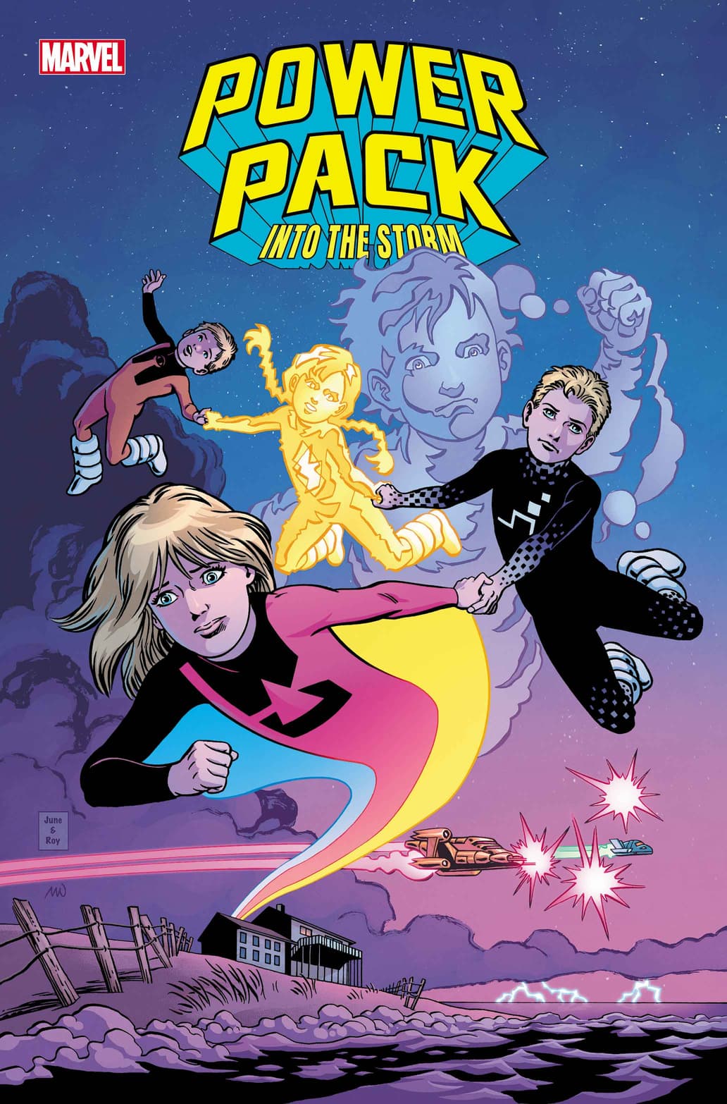 POWER PACK: INTO THE STORM #1 cover by June Brigman