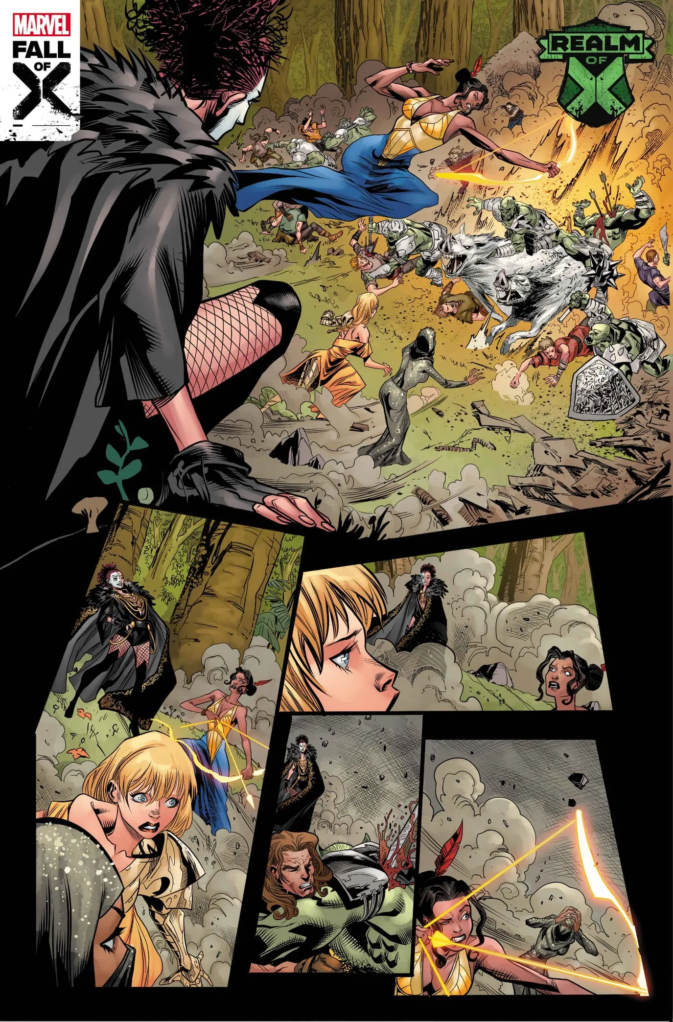 Realm of X' #1 First Look Unleashes Mutant Mayhem on Vanaheim