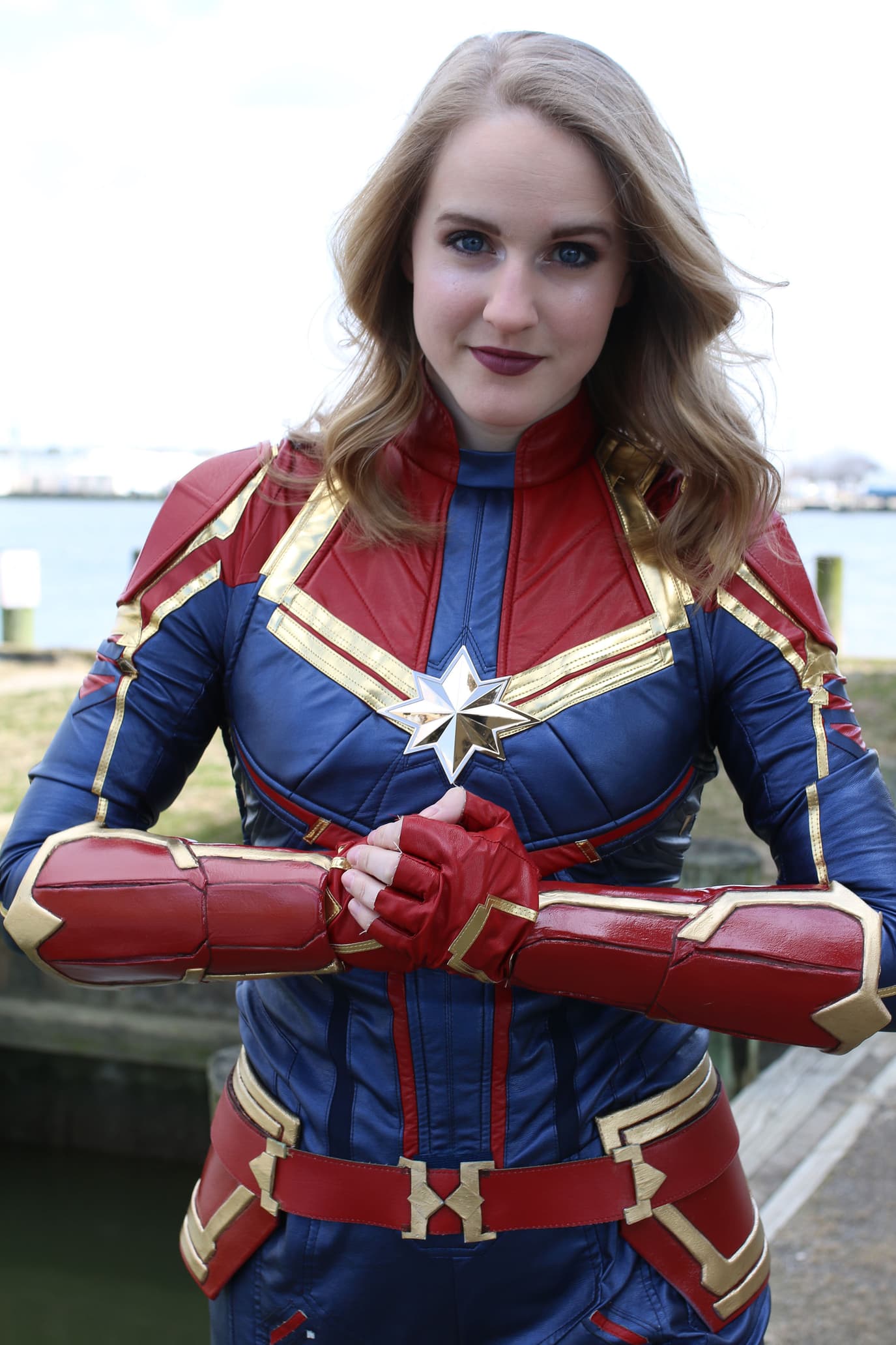 Beckster's Lab Cosplay as Captain Marvel