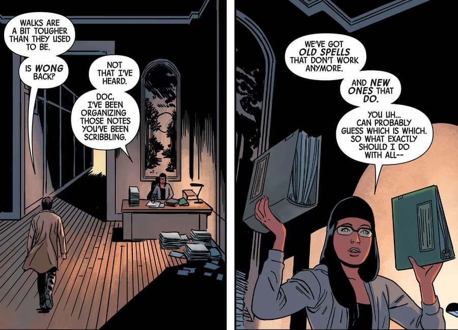 DOCTOR STRANGE (2015) #11 by Jason Aaron, Leonardo Romero, and Kevin Nowlan