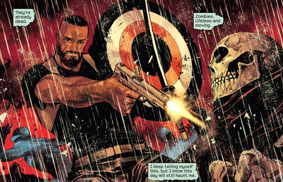 DAREDEVIL (2022) #8 artwork by Marco Checchetto, Matthew Wilson, and Erick Arciniega