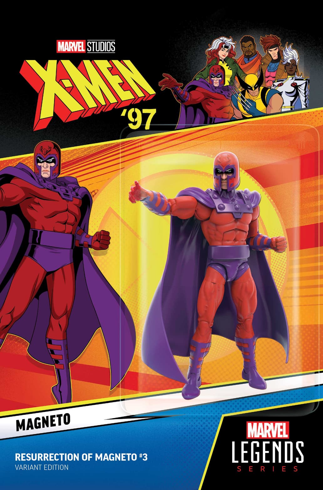 RESURRECTION OF MAGNETO #3 X-Men ’97 Action Figure Variant Cover