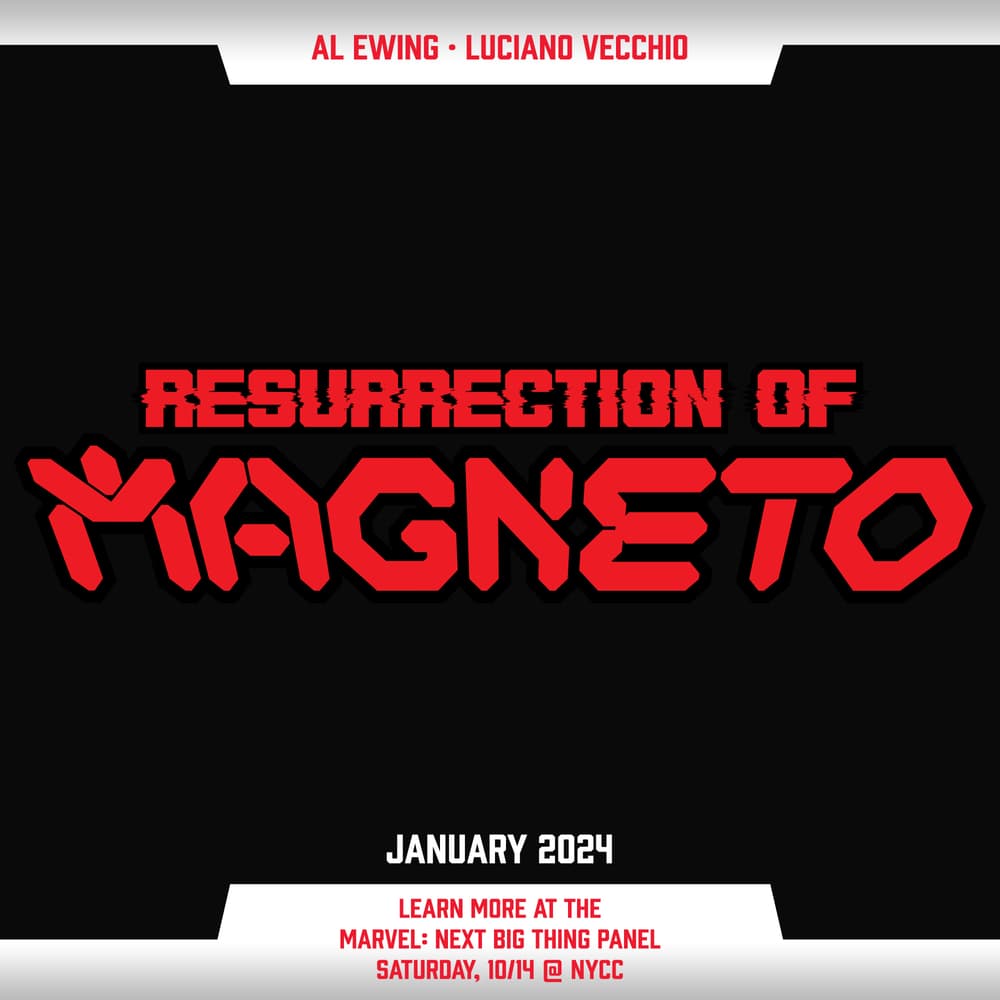 RESURRECTION OF MAGNETO logo teaser
