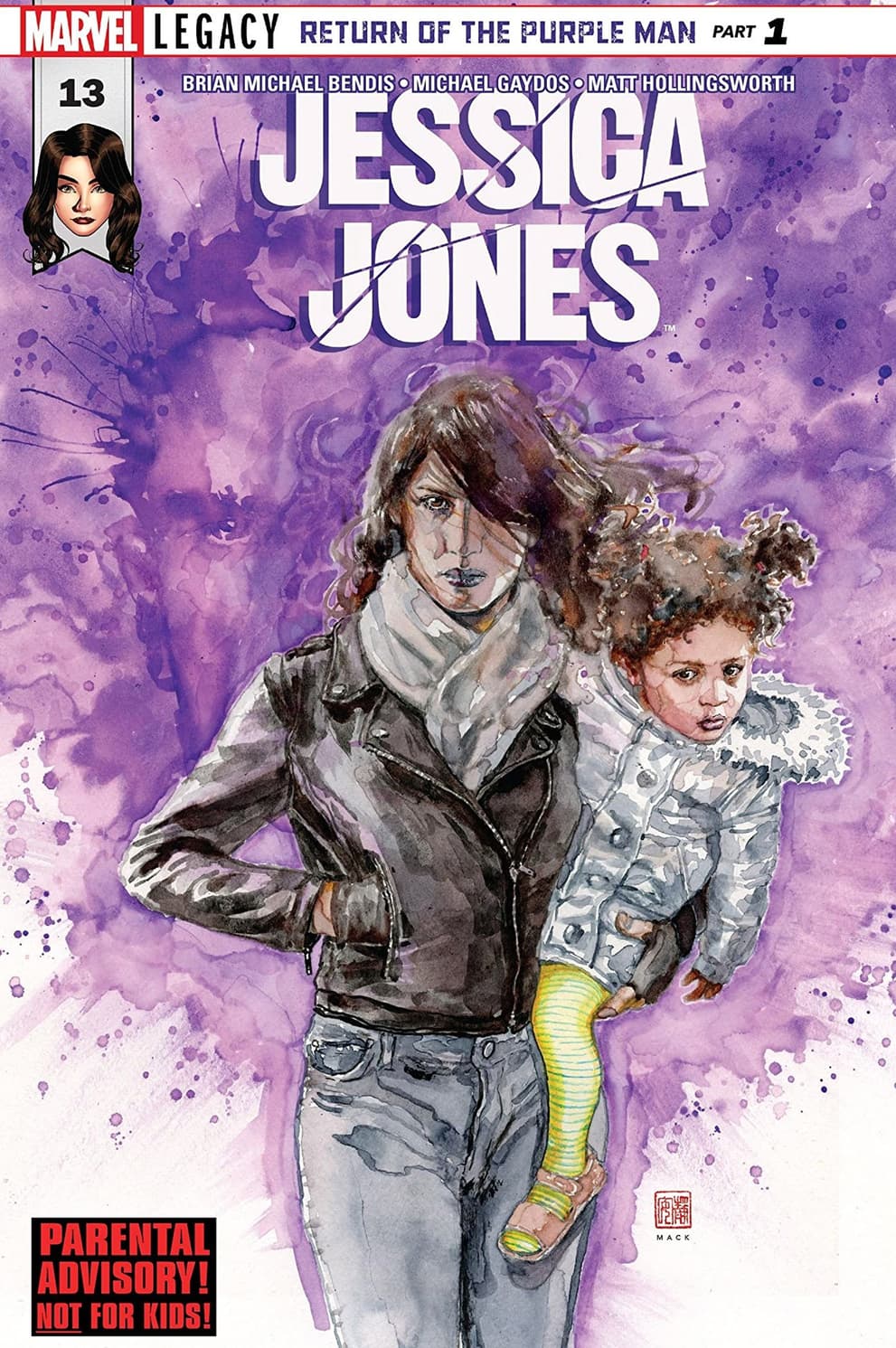 JESSICA JONES (2016) #13 cover by David Mack