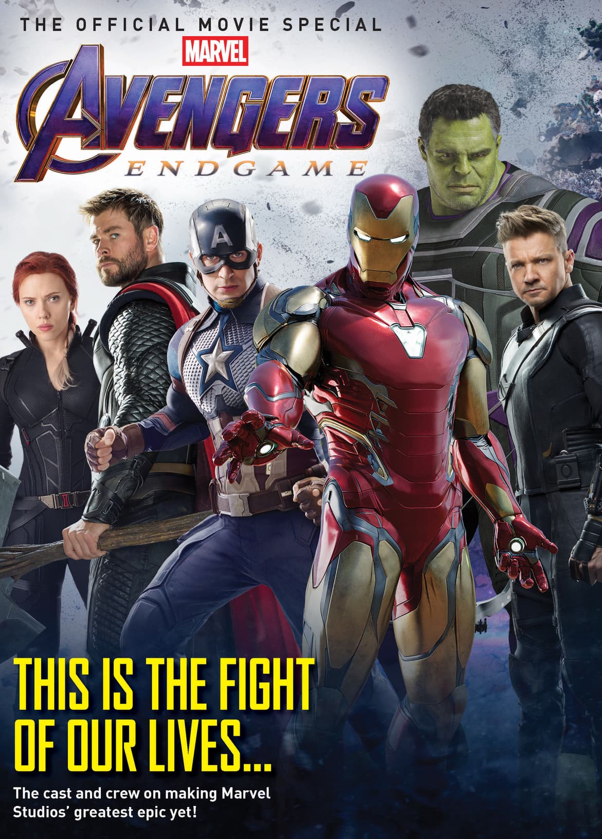 Newstand cover of Avengers Endgame Official Movie Special