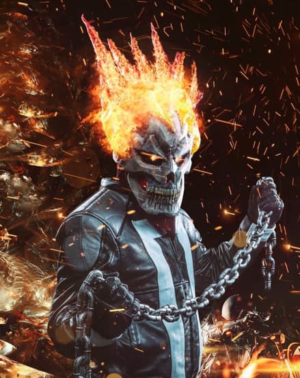 Rick Legendary as Ghost Rider