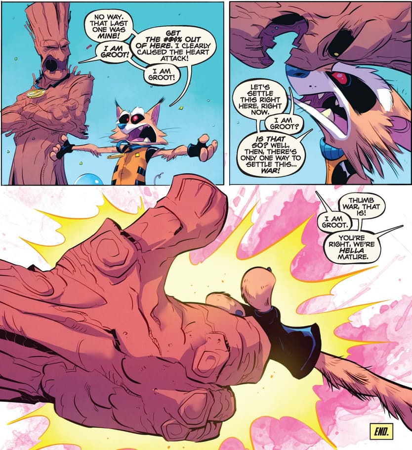 ROCKET RACCOON AND GROOT #6