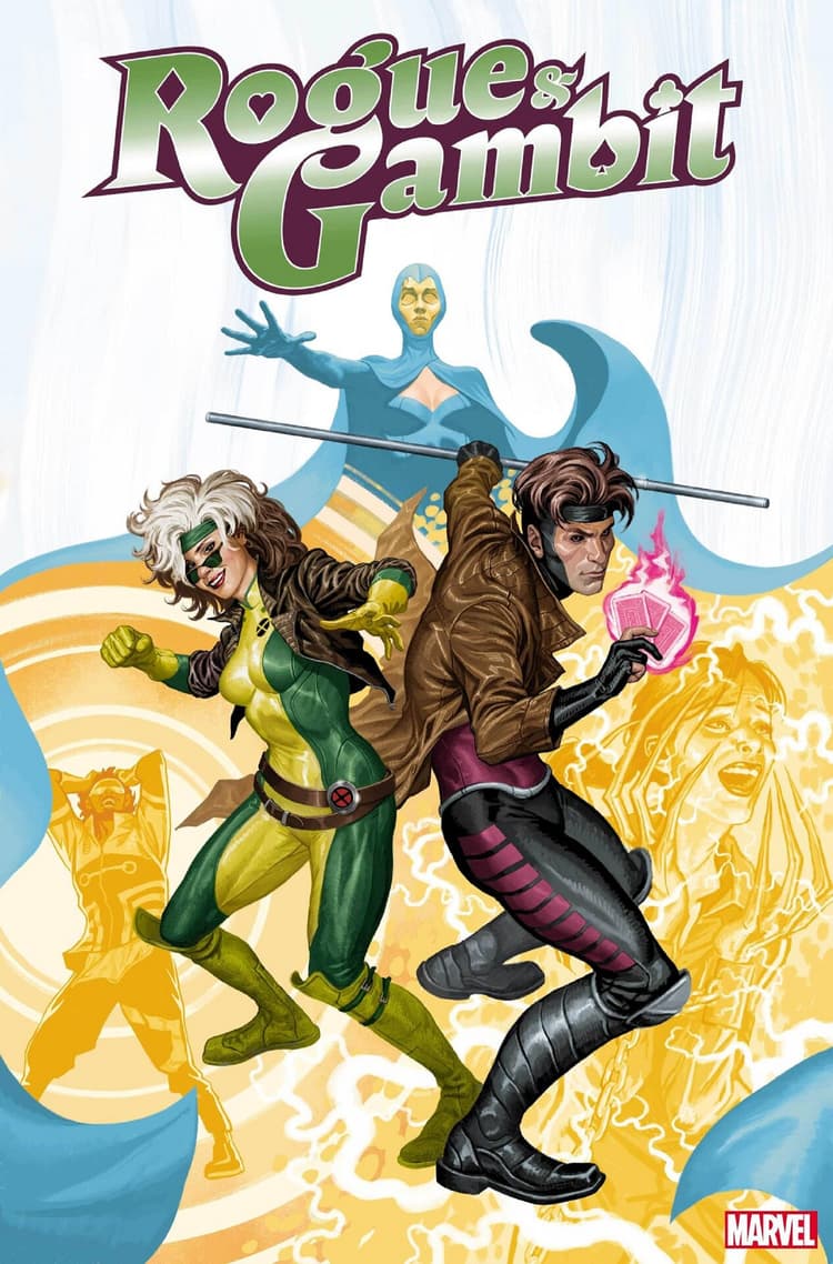 ROGUE & GAMBIT #1 cover by Steve Morris.