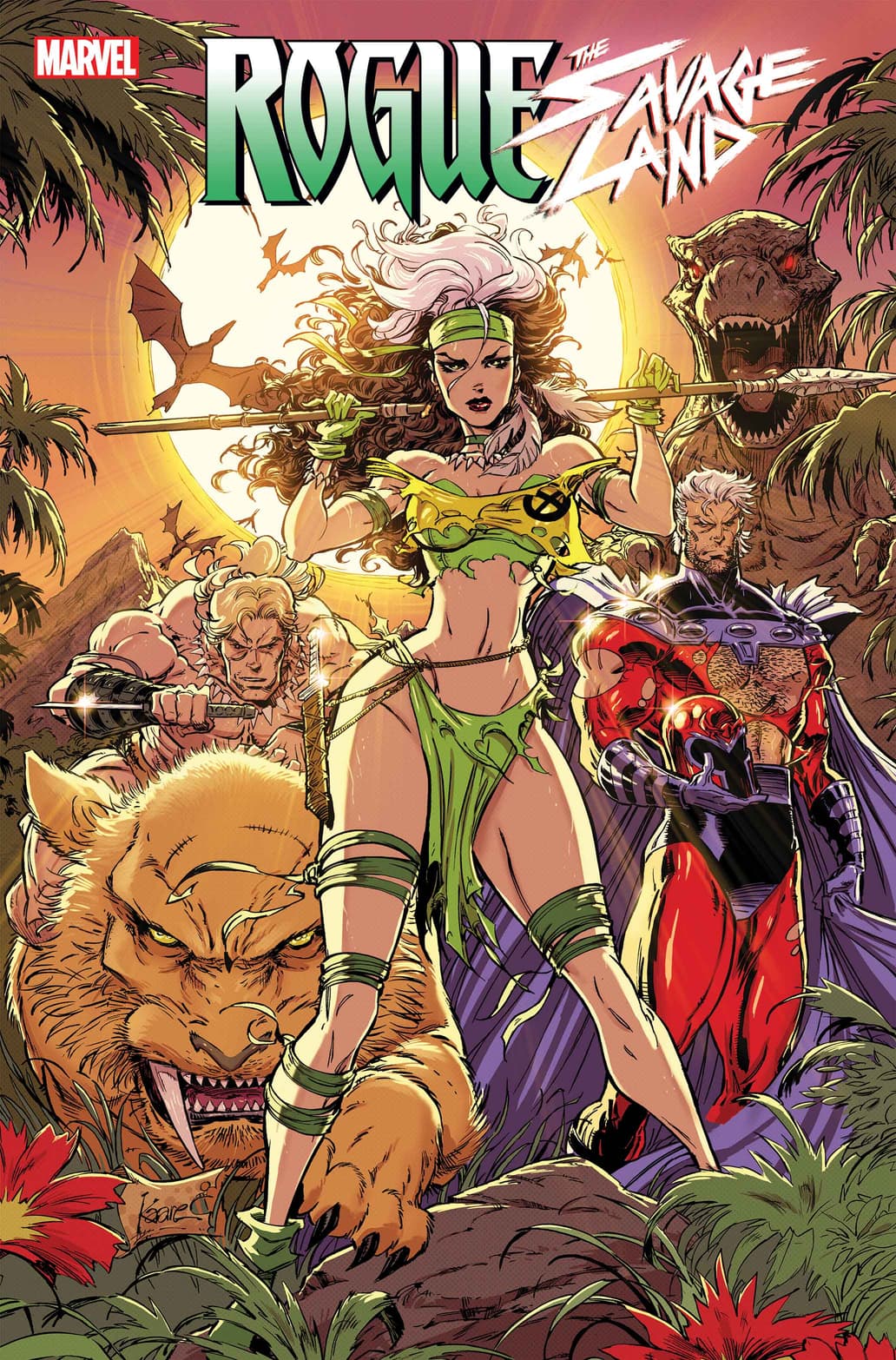 ROGUE: THE SAVAGE LAND #1 Cover by KAARE ANDREWS