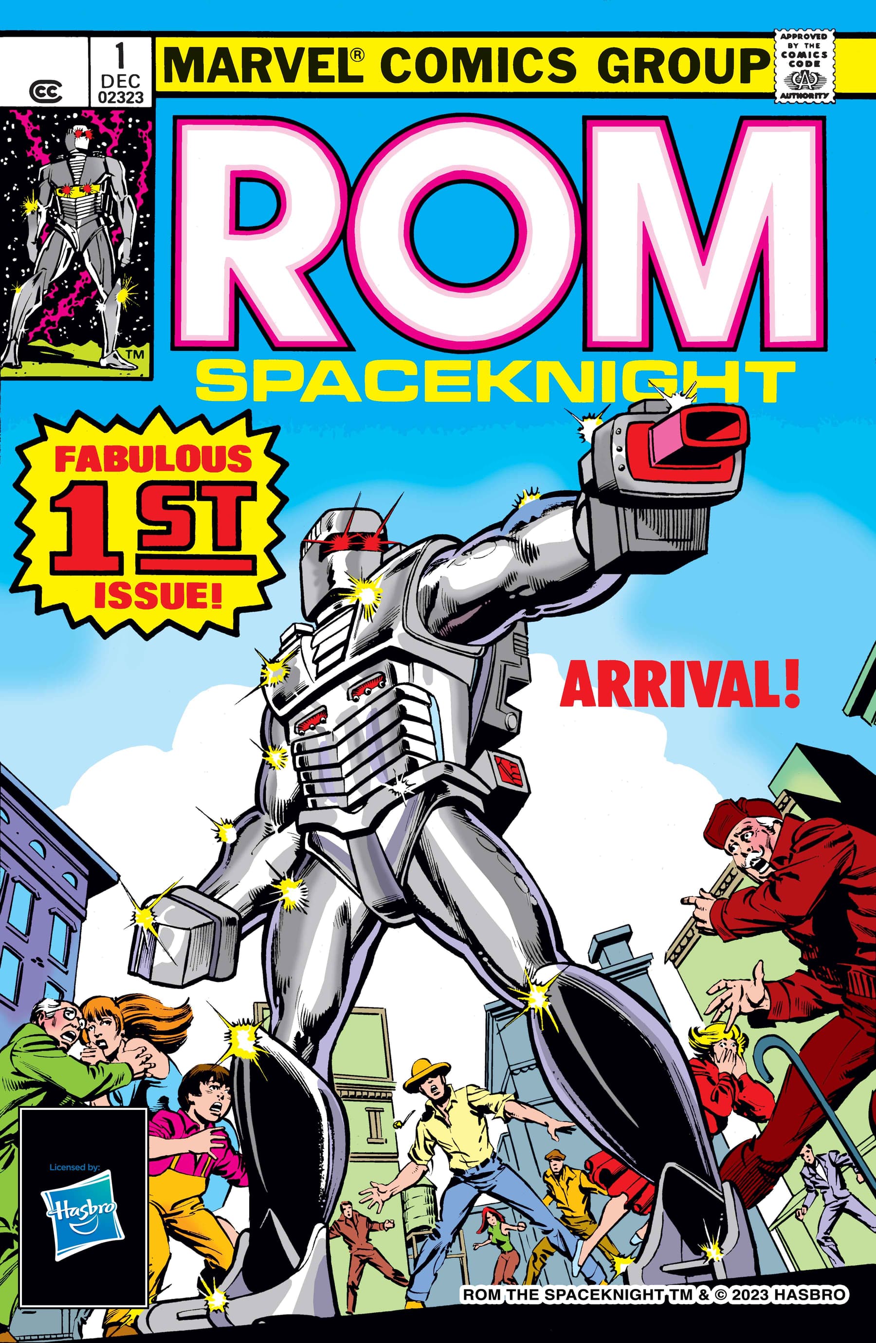 ROM #1 Facsimile Edition Cover by Frank Miller