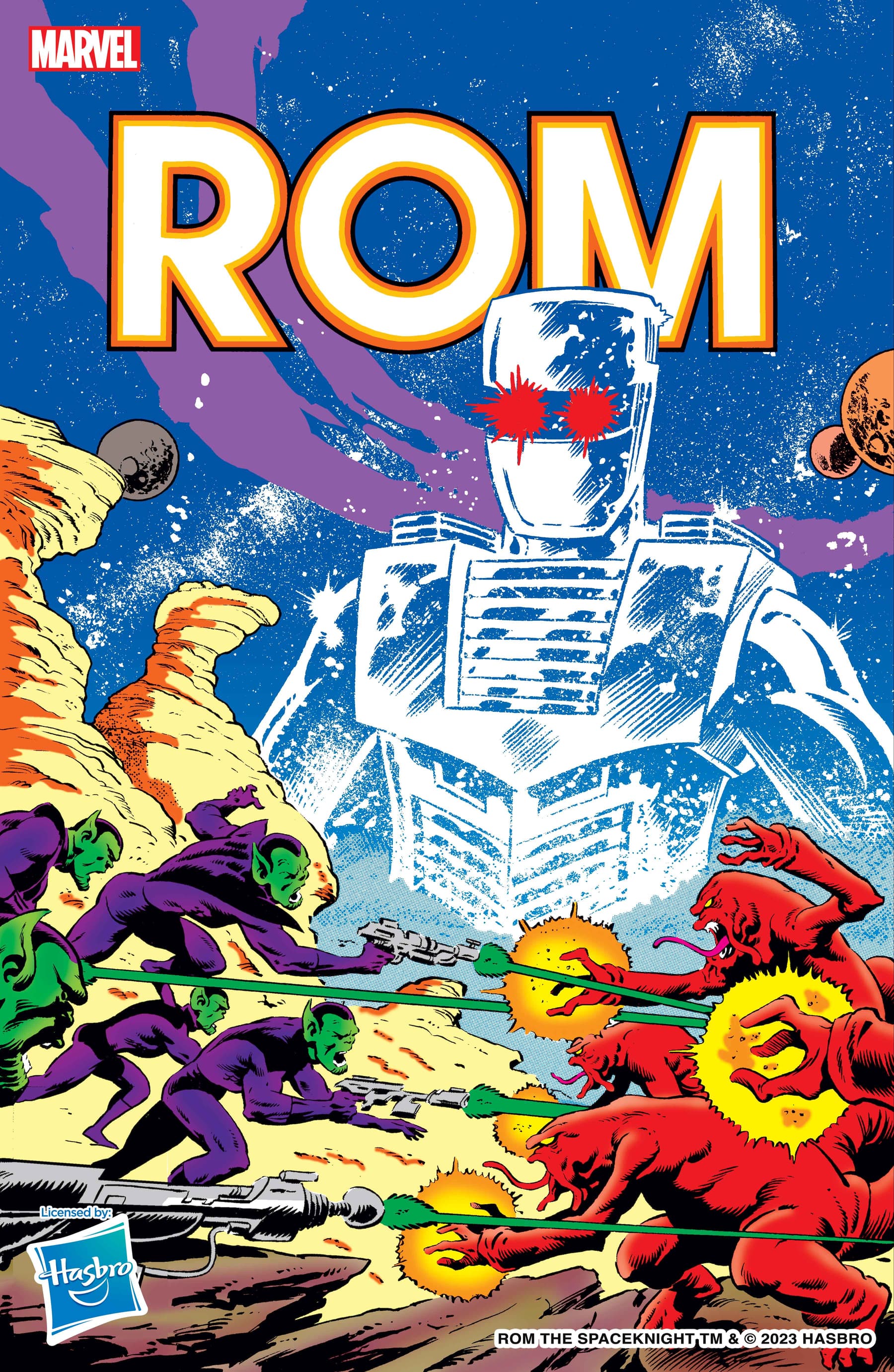 ROM: THE ORIGINAL MARVEL YEARS OMNIBUS VOL. 2 HC Direct Market Exclusive Variant Cover by Mike Zeck