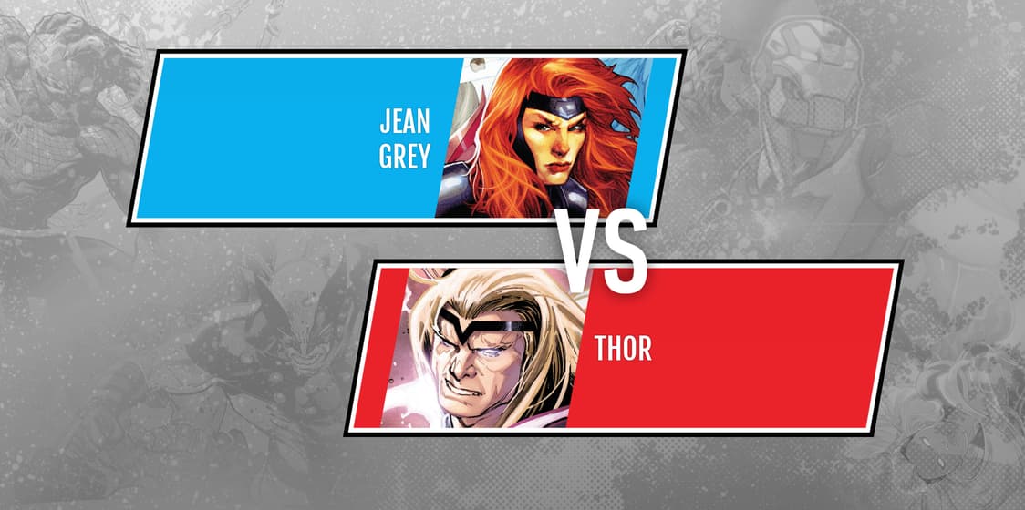 Marvel Battle Royale 2020 Round 4 Final Matchup Jean Grey vs. Thor