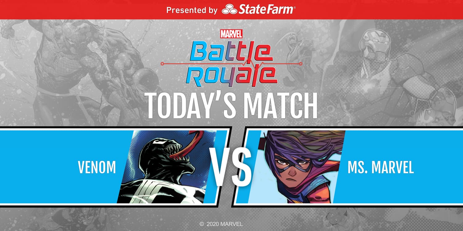 Marvel Battle Royale 2020 Round 2 Match 1 Venom vs. Ms. Marvel
