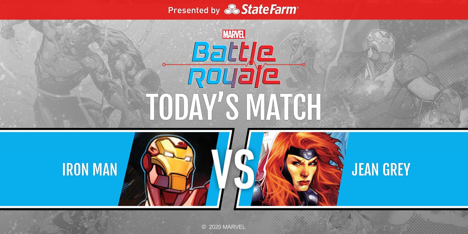 Marvel Battle Royale Round 2 Match 3 Iron Man vs. Jean Grey