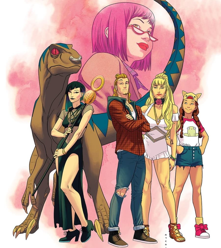 RUNAWAYS (2017) #1 cover by Kris Anka