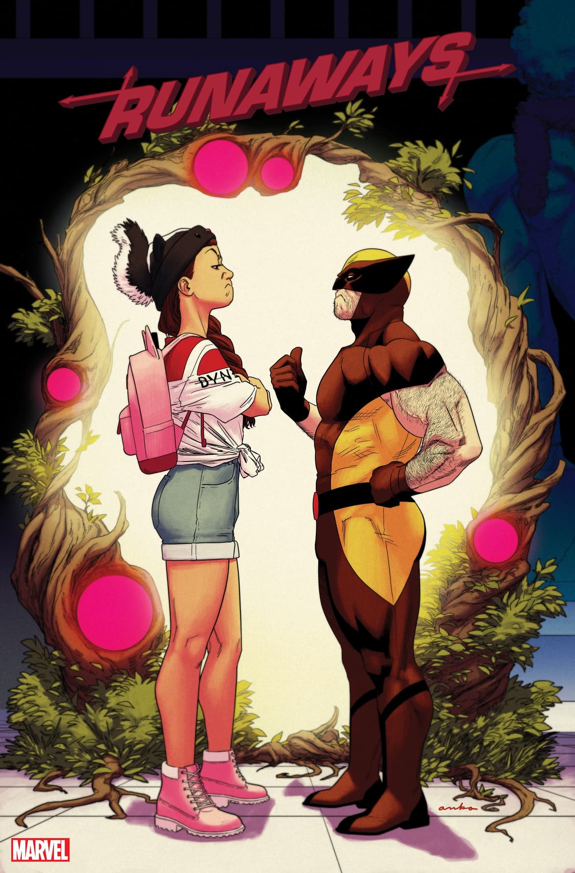 Runaways #34 Written by Rainbow Rowell with Art by Andres Genolet and Cover by Kris Anka