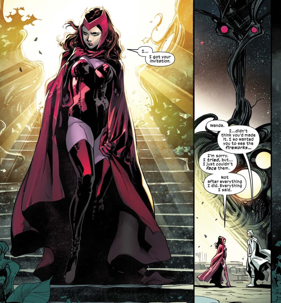 Wanda accepts Magneto's invite to the Hellfire Gala in S.W.O.R.D. (2020) #6.