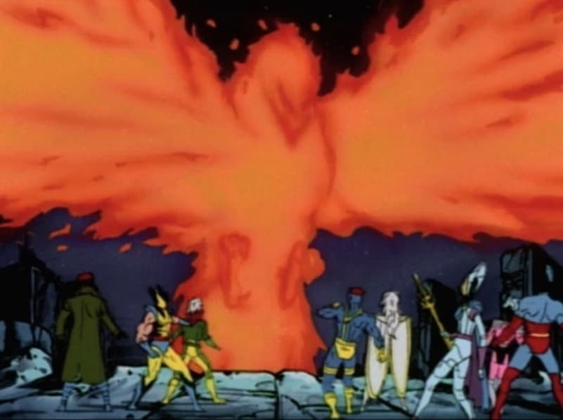 Still from “The Phoenix Saga.”