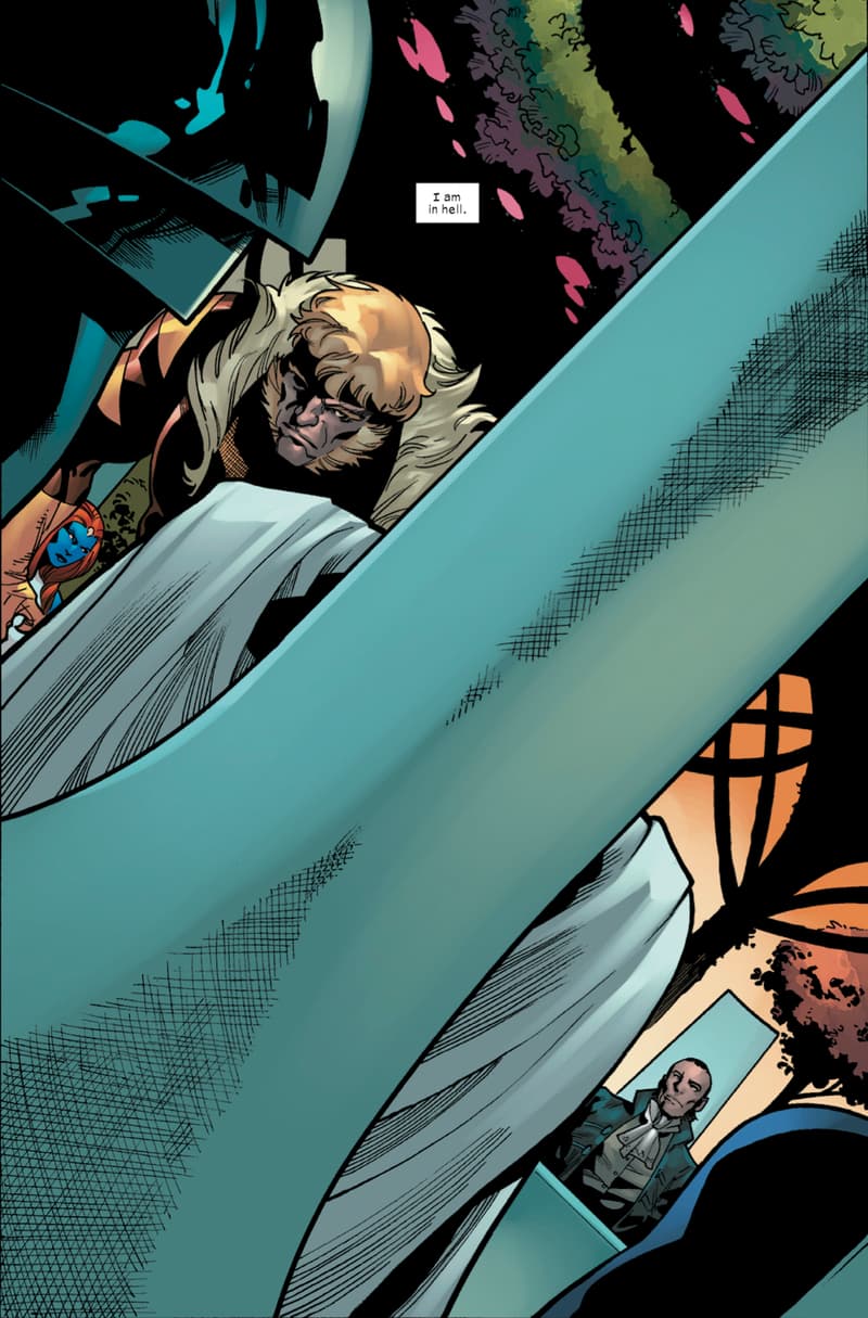 SABRETOOTH #1 preview pages by Leonard Kirk with colors by Rain Beredo and letters by VC's Cory Petit