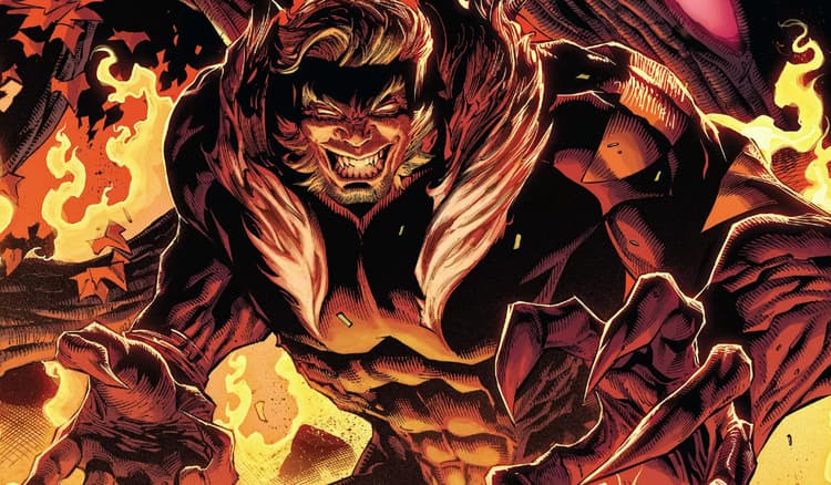 SABRETOOTH (2022) #1 cover by Ryan Stegman, JP Mayer, and Frank Martin Jr.