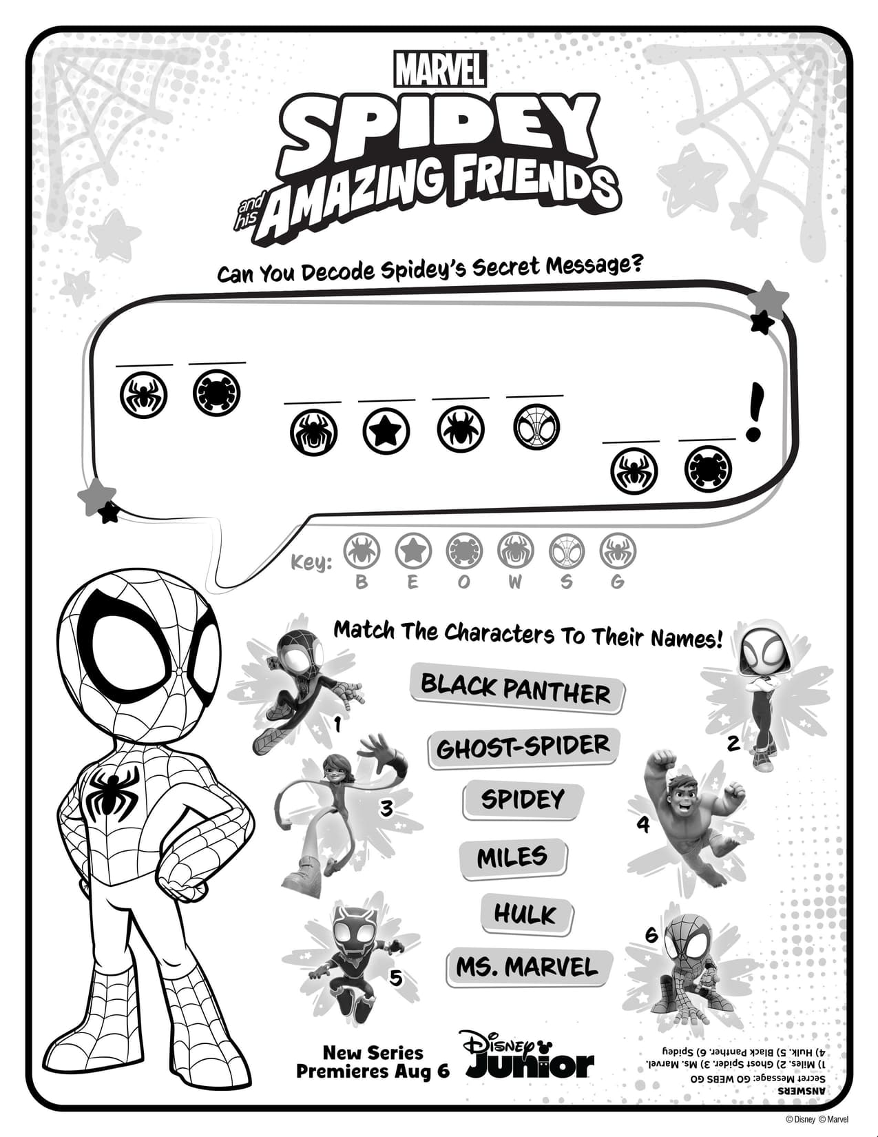 Marvel's Spidey and his Amazing Friends Activity | Decode