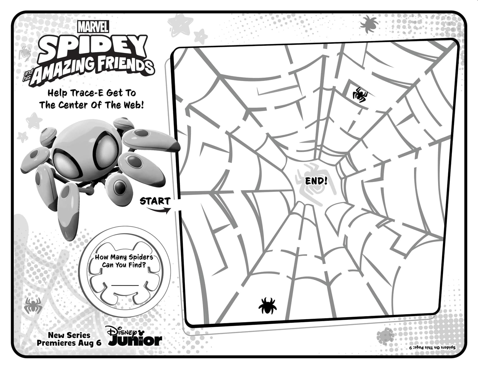 Marvel's Spidey and his Amazing Friends Activity | Maze