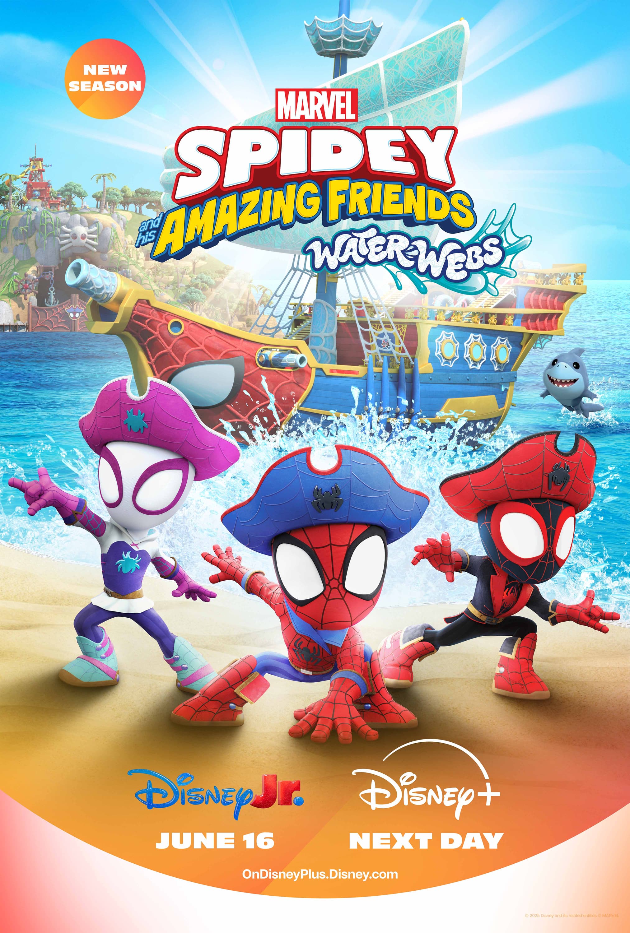 Webs Ahoy Marvel s Spidey And His Amazing Friends Season 4 Premieres 
