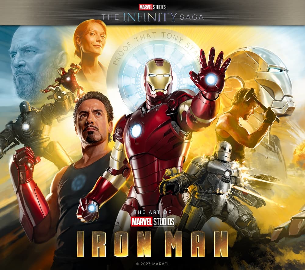 Cover to Marvel Studios’ The Infinity Saga - Iron Man: The Art of the Movie.