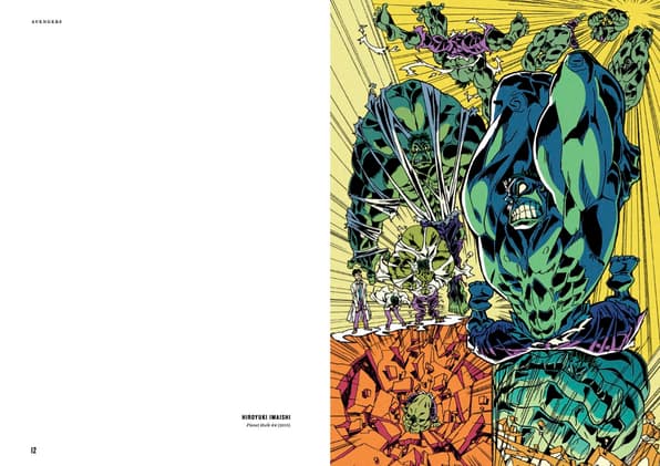 Interior Page from Marvel Comics: A Manga Tribute featuring the Incredible Hulk