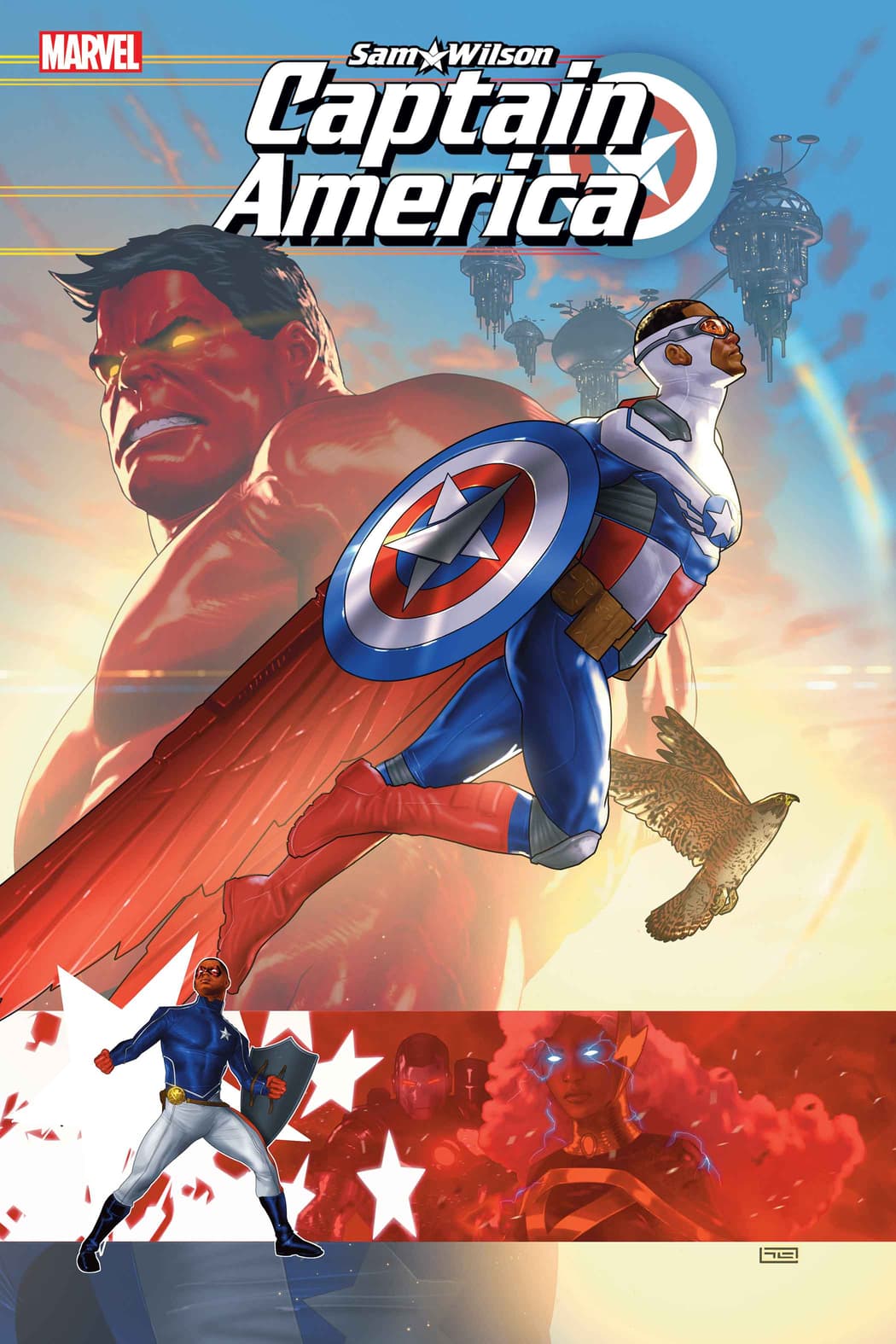 'Sam Wilson: Captain America' Soars Once More in a Brand-New Comic Book ...