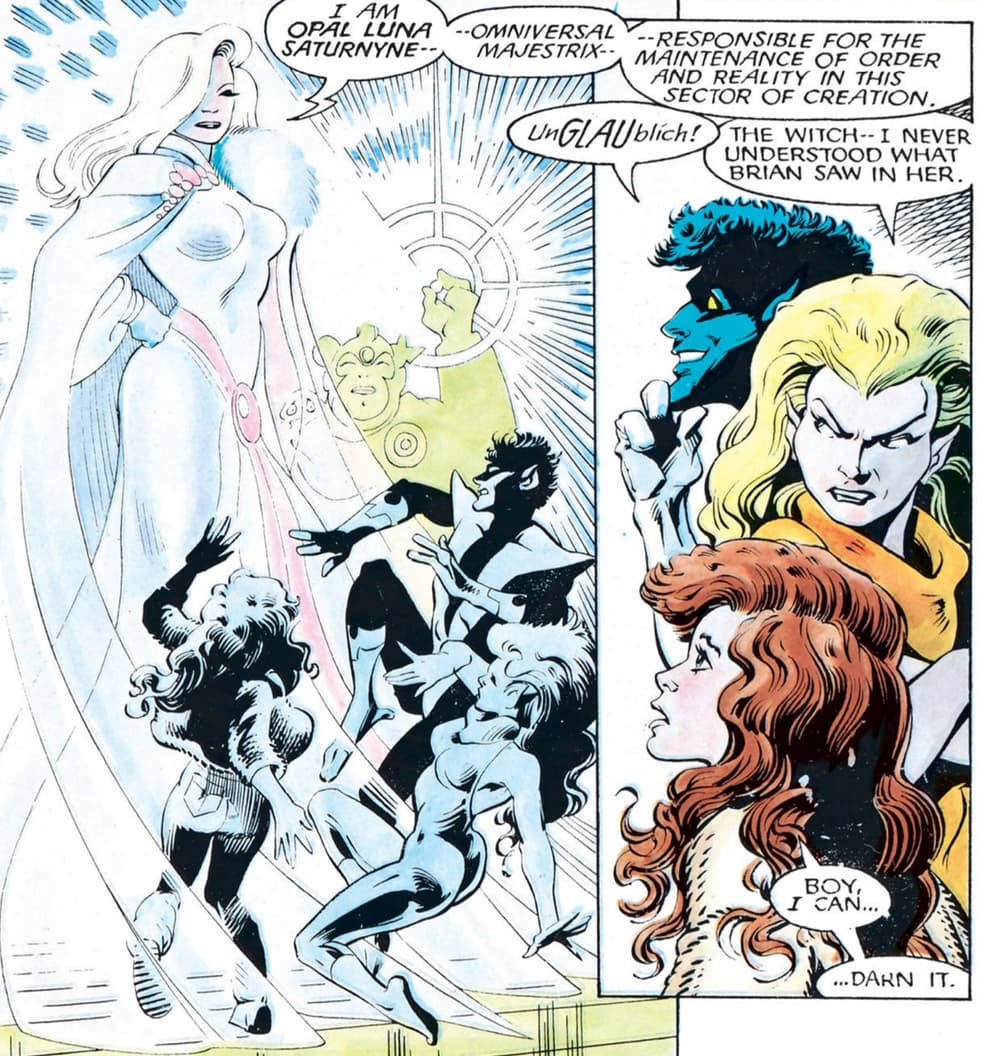 EXCALIBUR: THE SWORD IS DRAWN (1988) #1 artwork by Alan Davis, Paul Neary, Mark Farmer, and Glynis Oliver