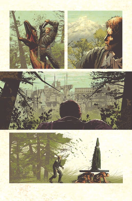 Art from Savage Avengers #2 by Mike Deodato Jr.