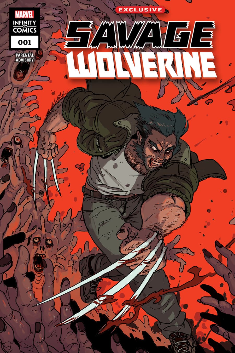 SAVAGE WOLVERINE INFINITY COMIC (2024) #1 cover by Tom Bloom