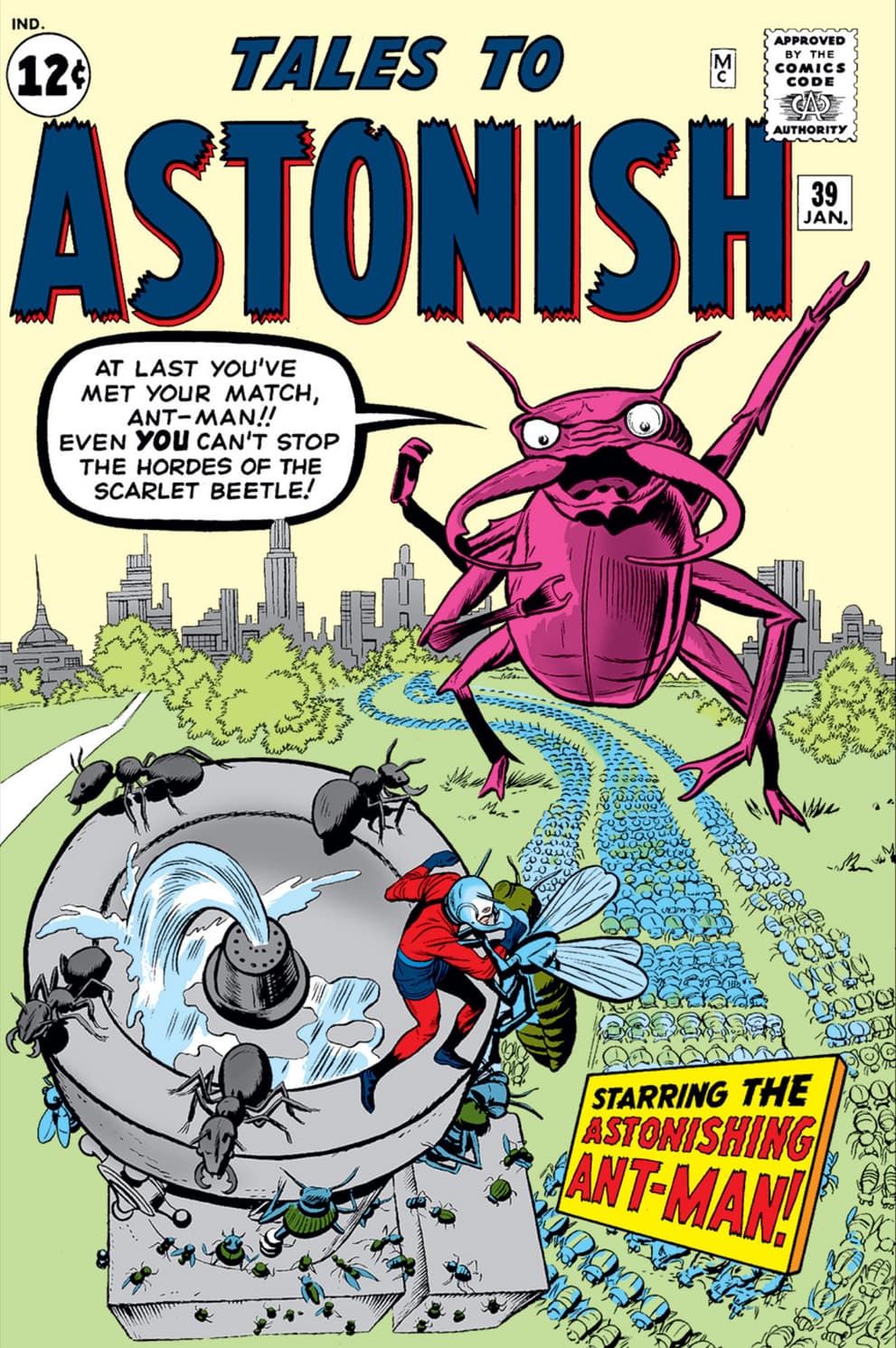 TALES TO ASTONISH (1959) #39 cover by Jack Kirby, Dick Ayers, and Stan Goldberg