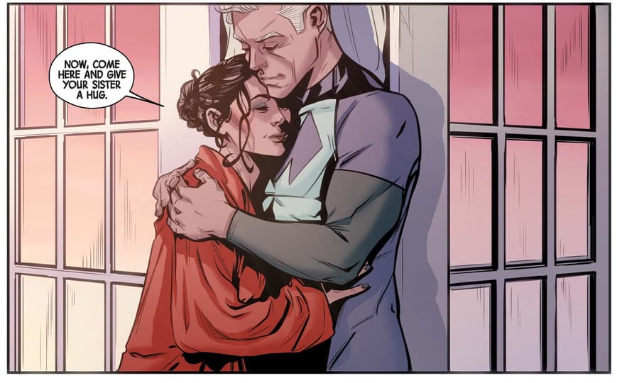 It's a family affair in the SCARLET WITCH AND QUICKSILVER comic