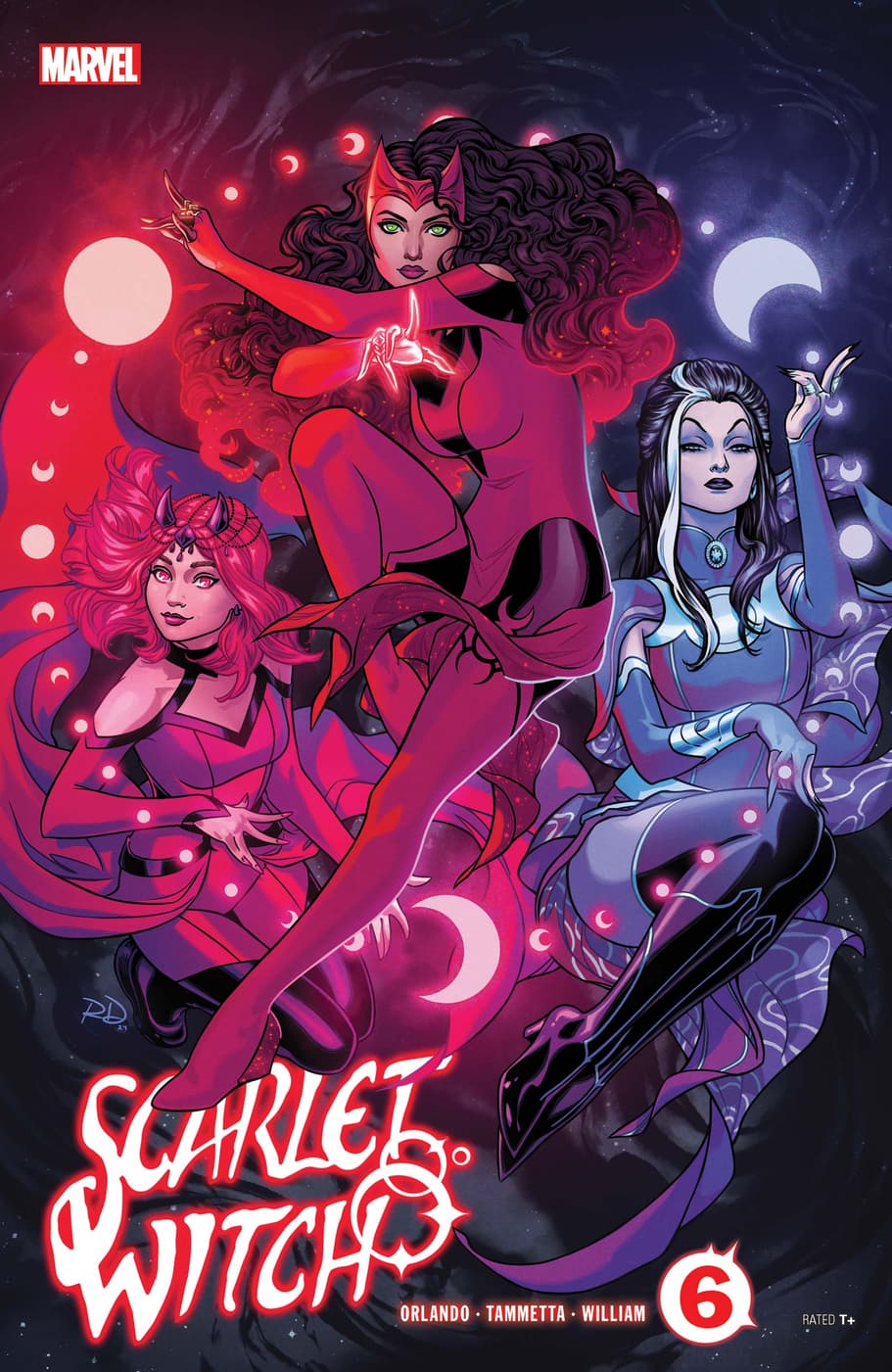 SCARLET WITCH (2024) #6 cover by Russell Dauterman