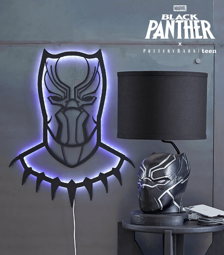 Pottery hotsell Barn Teen Marvel's Black Panther Sherpa Throw