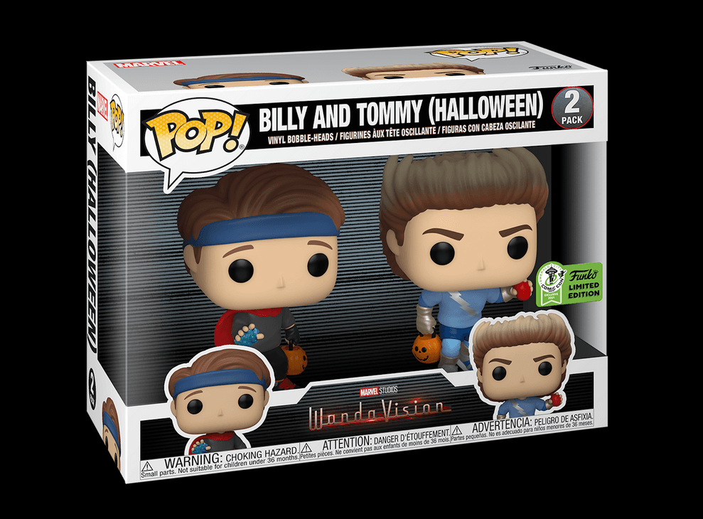WandaVision Pop! Halloween Billy and Tommy (2-Pack) / Funko (Coming in March 2021) 